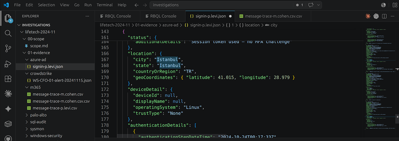 Azure AD sign-in comparison table
