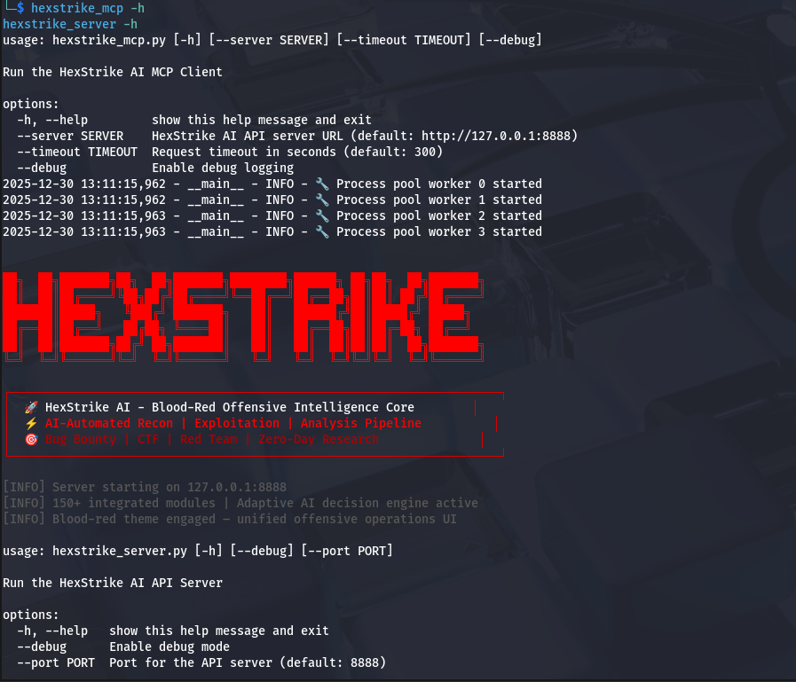 HexStrike MCP orchestration with Ollama Ubuntu host Kali VM SSH bridging and performance — 3.1 Install