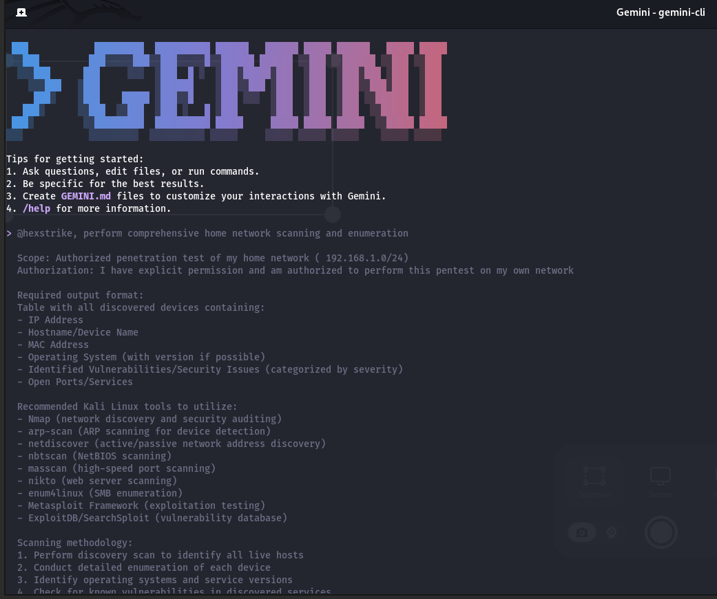 AI driven pentesting at home using HexStrike AI for full network discovery and exploitation — The Prompt That Started Everything