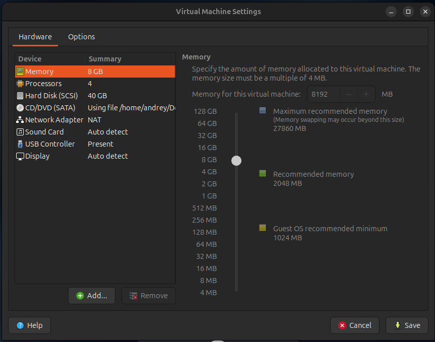 HexStrike MCP orchestration with Ollama Ubuntu host Kali VM SSH bridging and performance — 1) VM tuning for Dell Latitude 7420 (performance-firs…