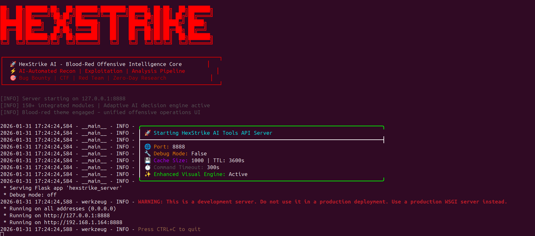 AI assisted web and cloud penetration testing with Cursor MCP HexStrike and Burp suite MCP — Step 2: Configure HexStrike MCP