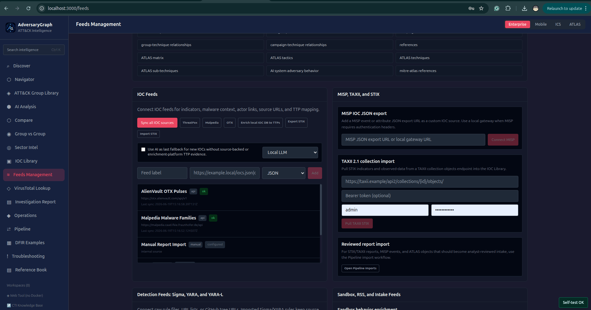 Import MISP JSON workflow