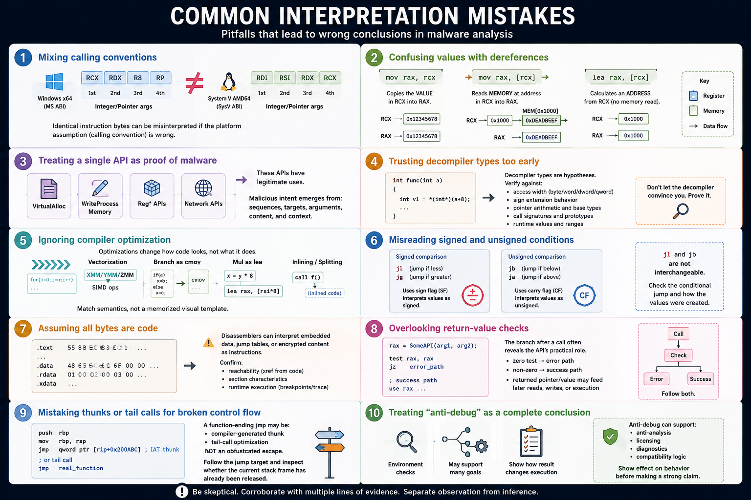 Common assembly-analysis mistakes and the evidence checks that prevent them