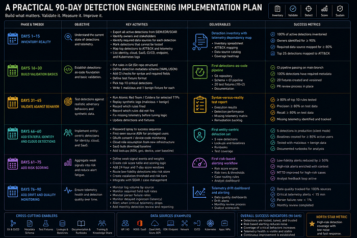 Practical 90-day implementation plan