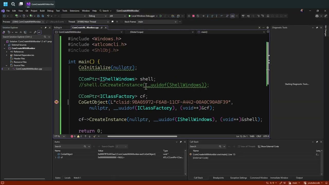 Cover image for Creating COM Objects with the Class Moniker (CoGetObject)