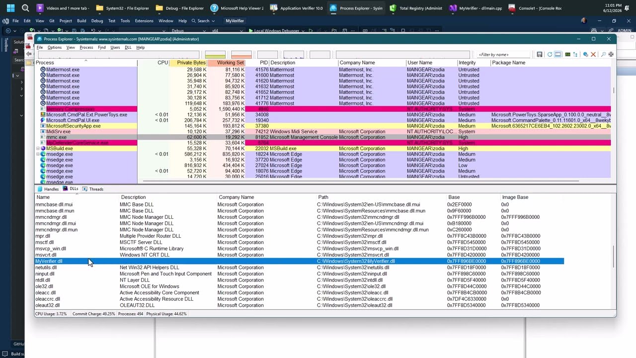Cover image for DLL Injection with Windows Application Verifier