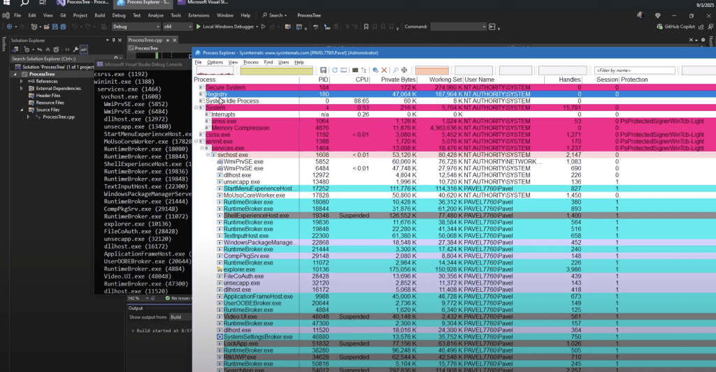 Cover image for How to Build a Process Tree in Windows with Code