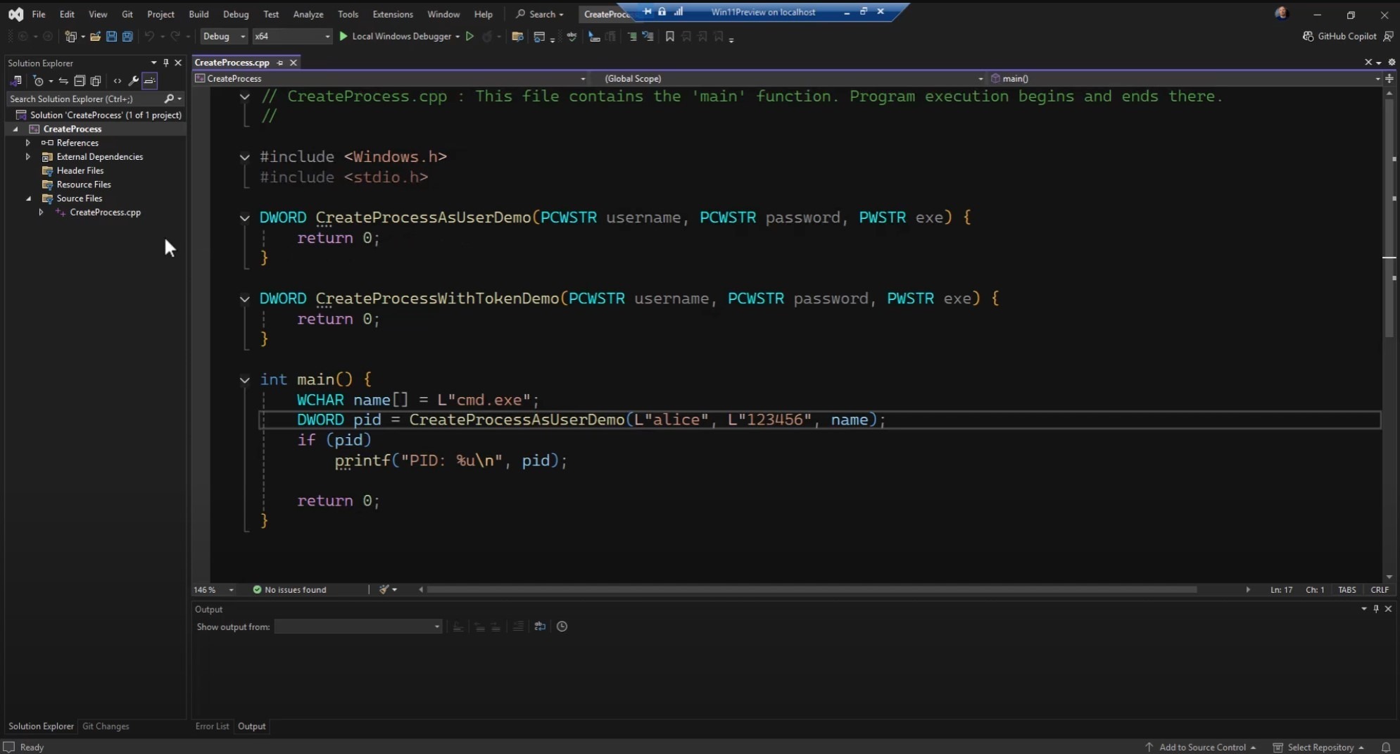 Cover image for Understanding the Differences Between CreateProcessAsUser and CreateProcessWithTokenW in Windows