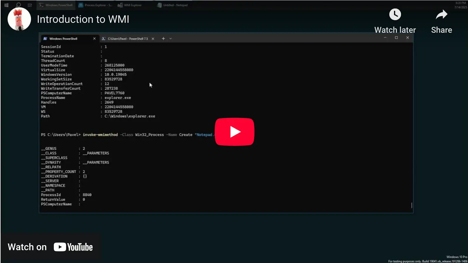 Cover image for Introduction to Windows Management Instrumentation (WMI)