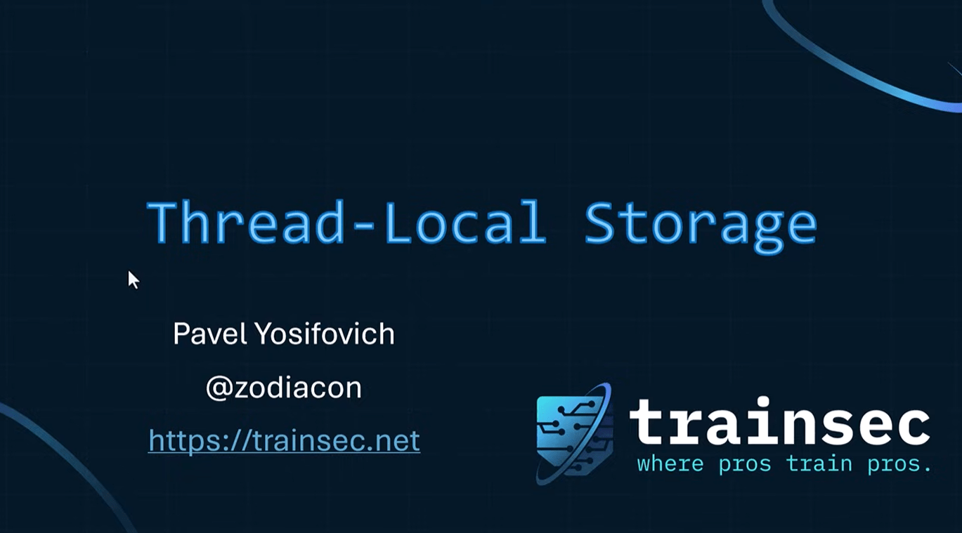 Cover image for Windows TLS (Thread-Local Storage) Explained