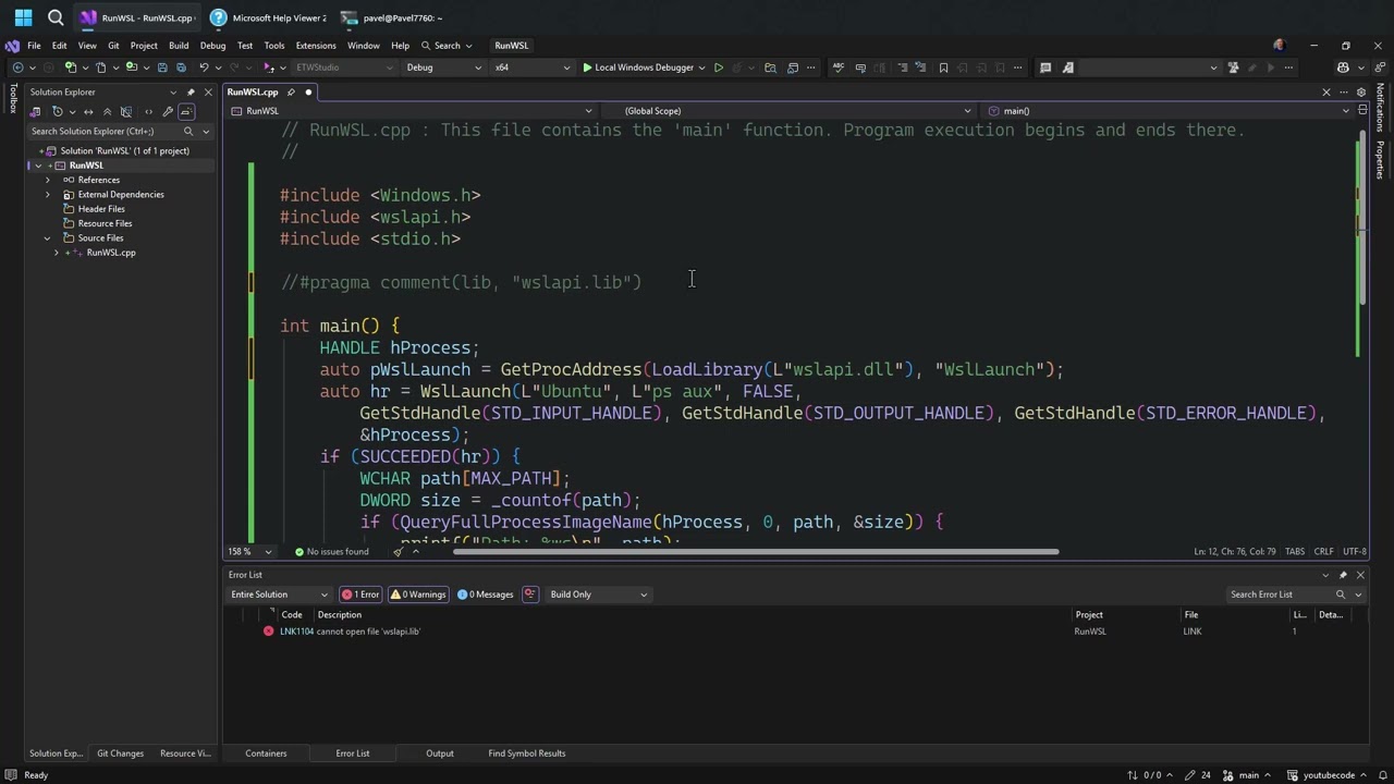 Cover image for Launch WSL Applications from Windows with WslLaunch