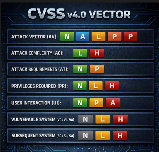 CVSS v4.0 — Quick Reference Cheatsheet