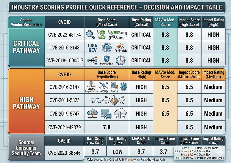 CVSS v4.0 — Industry-Specific Scoring